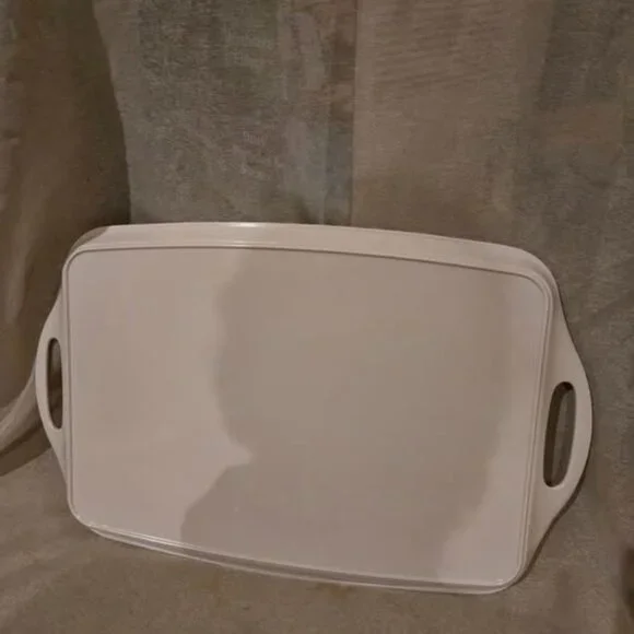 SOUTHERN LIVING MELAMINE 8 SALAD/DESSERT PLATES 2 TRAYS 6 DIPPING BOWLS LEMON